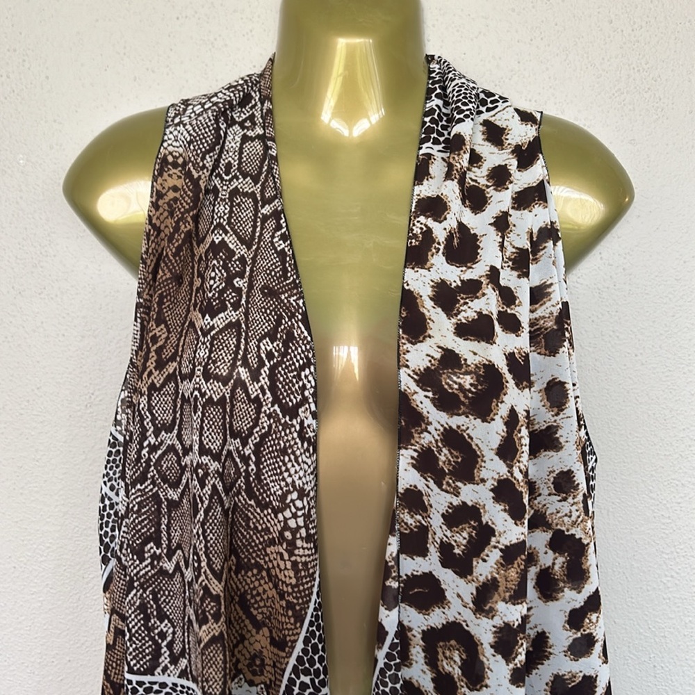 Animal Print coverup